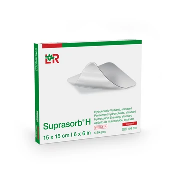 Suprasorb H hidrokolloid standard 15x15 cm  (5db)