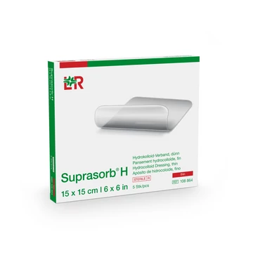 SUPRASORB H hidrokolloid vékony 15 x 15 cm   (5db)