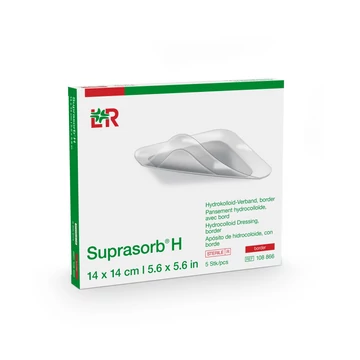 Suprasorb H hidrokolloid border 14 x 14 cm   (5db)