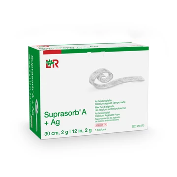SUPRASORB A+Ag  kálciumalginát ezüsttel szalag 30cm / 2g   (5db)