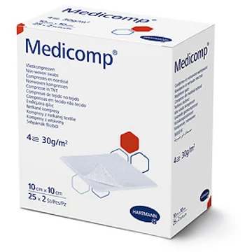 Medicomp® nem szőtt steril sebfedő (10x10 cm; 50 db)