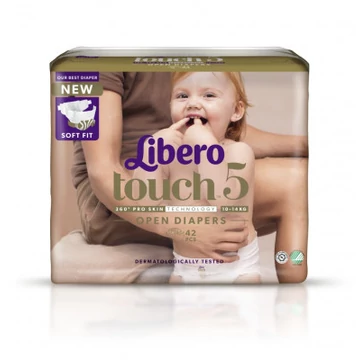 Libero Touch 5 JUMBO nadrágpelenka 10-14 kg 40x