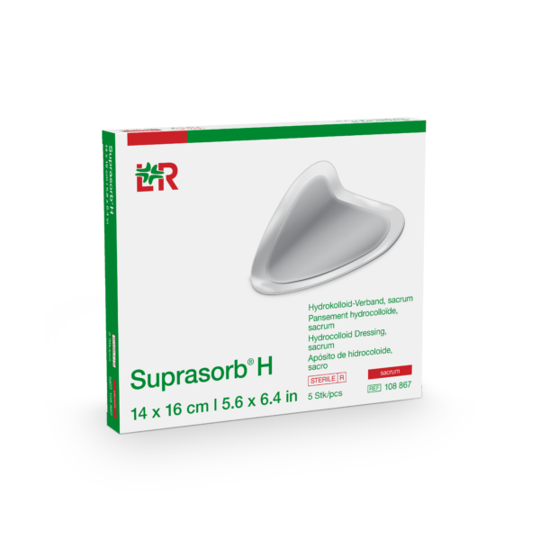 Suprasorb H hidrokolloid sacrum 14 x 16 cm   (5db)