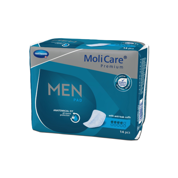 MoliCare® Premium Men Pad férfi betét (4 csepp; 14 db)