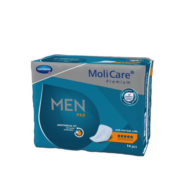 MoliCare® Premium Men Pad férfi betét (5 csepp; 14 db)