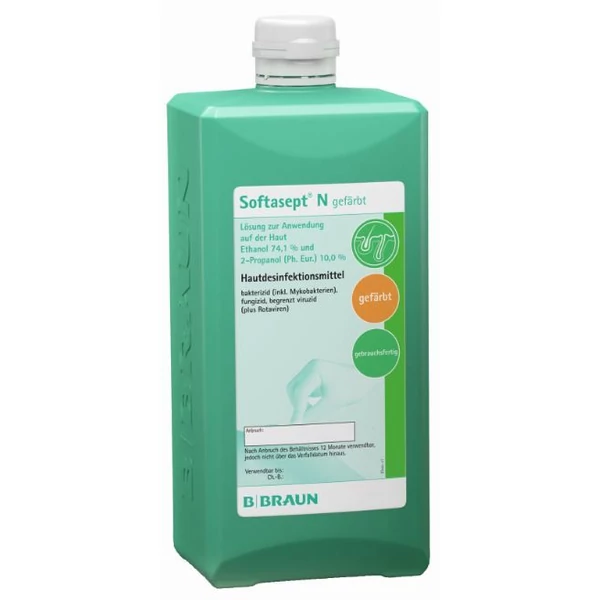 Softasept N bőrfertőtlenítő 1000 ml (színezett) (1 db)