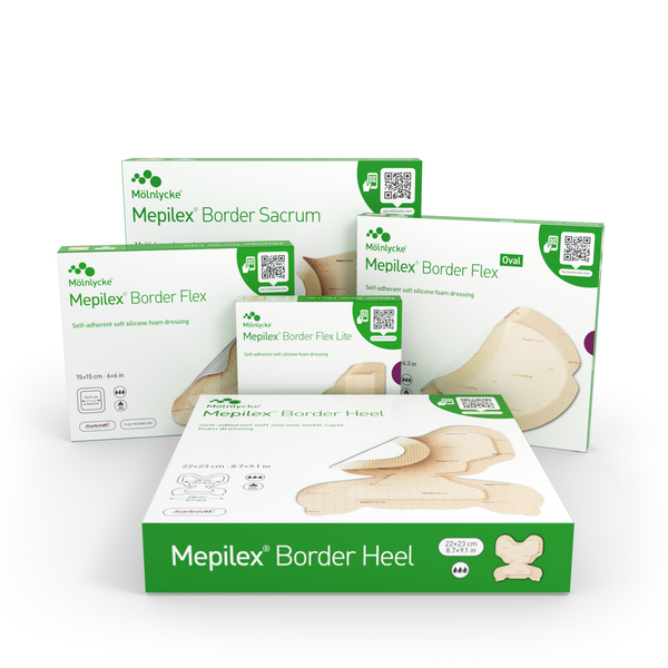 Mepilex Border Flex Lite 5 x 12,5 cm - (5 db)
