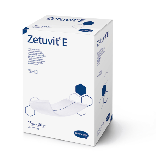 Zetuvit® E sebpárna steril 15x20cm (25db)
