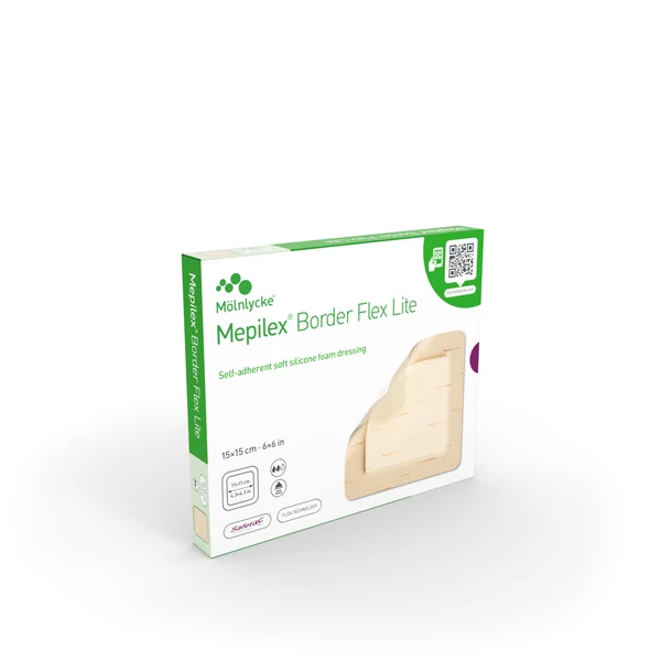 Mepilex Border Flex Lite 15 x 15 cm - (5 db)