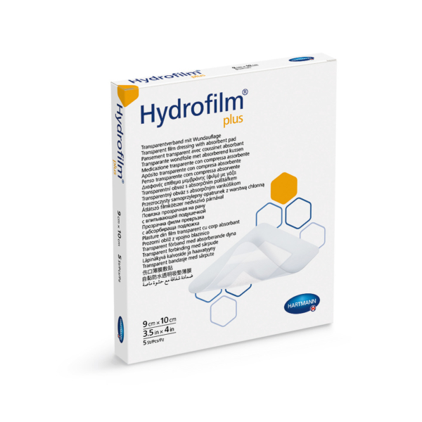 Hydrofilm® Plus filmkötszer sebpárnával (9x10 cm; 5 db)