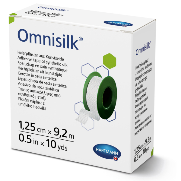 Omnisilk® ragtapasz 1,25cm x 9,2m (1db)