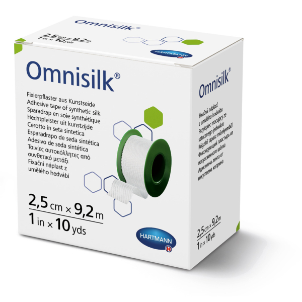 Omnisilk® ragtapasz 2,5cm x 9,2m (1db)
