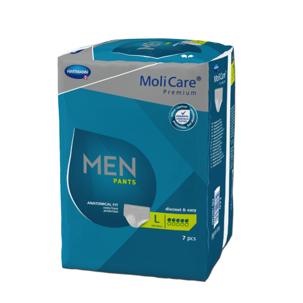 MoliCare® Premium Men Pants 5 csepp nadrág (L; 7 db)