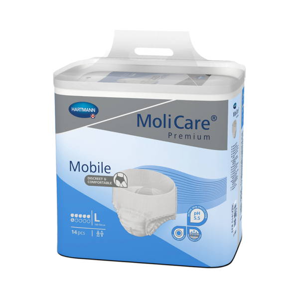 MoliCare® Premium Mobile 6 csepp nadrág (L; 14 db)
