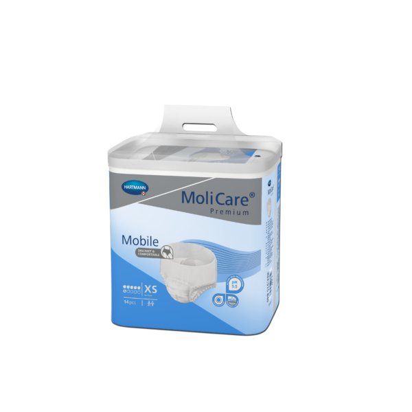 MoliCare® Premium Mobile 6 csepp nadrág (XS; 14 db)