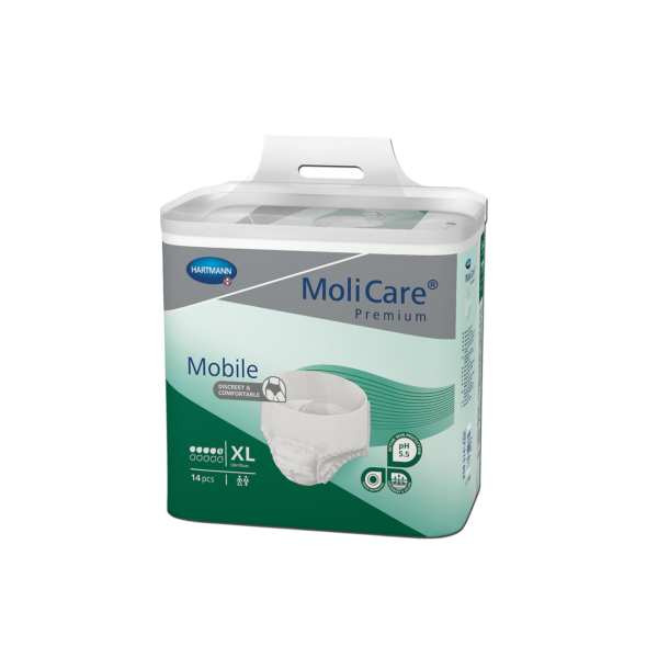 MoliCare® Premium Mobile 5 csepp nadrág (XL; 14 db)