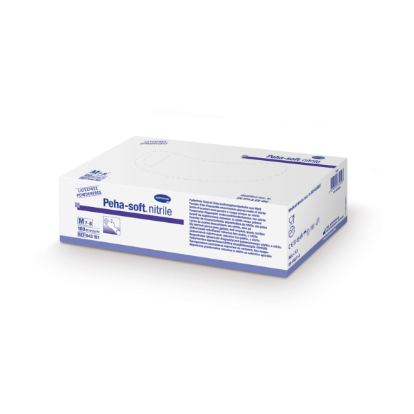 Peha-soft® nitrile vizsgálókesztyű (XS; 100 db)