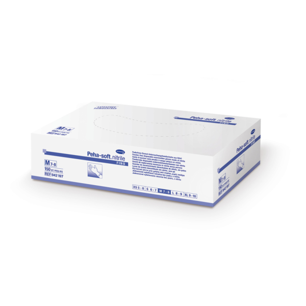Peha-soft® nitrile fino vizsgálókesztyű (S; 150 db)
