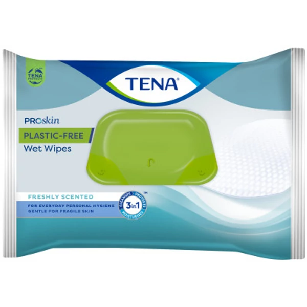 TENA ProSkin műanyagmentes nedves törlőkendő 48x