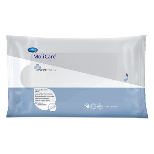 MoliCare® Skin nedves mosdatókesztyű (8 db)